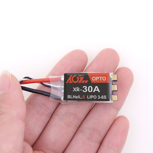 AGFRC надежный контроллер скорости 30 А ESC XR-30A Blheli_S 6S Dshot Multishot 9g программируемый RC 5 дюймов FPV Дрон RC запчасти
