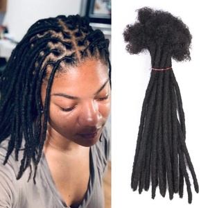 2025ต่อผมมนุษย์8-26นิ้วสีธรรมชาติแบบ dreadlock 100% ผมมนุษย์แบบ Afro Kinky OC - Product Image 1