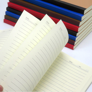 A5厚练习本B5横线简约办公记事本软牛皮纸封面学校学生乳品 - Product Image 2