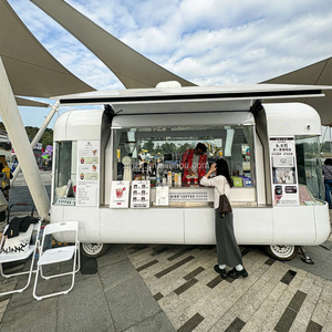 <strong>All</strong>-in-<strong>One</strong> Kiosk Coffee <strong>Shop</strong> Modern Coffee <strong>Shop</strong> Design: Compact Mobile Fully Customizable Truck Mobile Food Trailer - Product Image 6