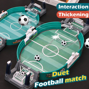 サッカーをするための2つのボールが付いているテーブル楽しいスポーツインタラクティブおもちゃサッカーテーブルをするための親子教育ダブルゲーム - Product Image 4