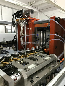4 Cavities High Speed Full Electric <strong>PET</strong> <strong>Blow</strong> Molding <strong>Machine</strong> 5000 Cold Bottles Per Hour <strong>Compressor</strong> Automatic Pump Motor New
