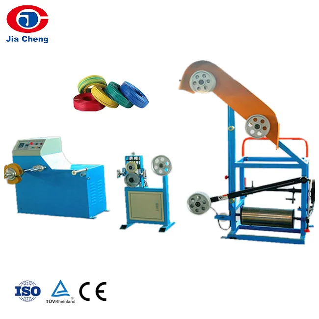 JIACHENG 자동 전기 모터 와이어 케이블 스풀링 코일 권선 포장 기계 장비 기계