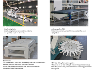 <strong>Nesting</strong> <strong>ATC</strong> <strong>Cnc</strong> <strong>Router</strong> for Wood Working Cabinet Making With Drilling Bank Loading and Unloading System - Product Image 4