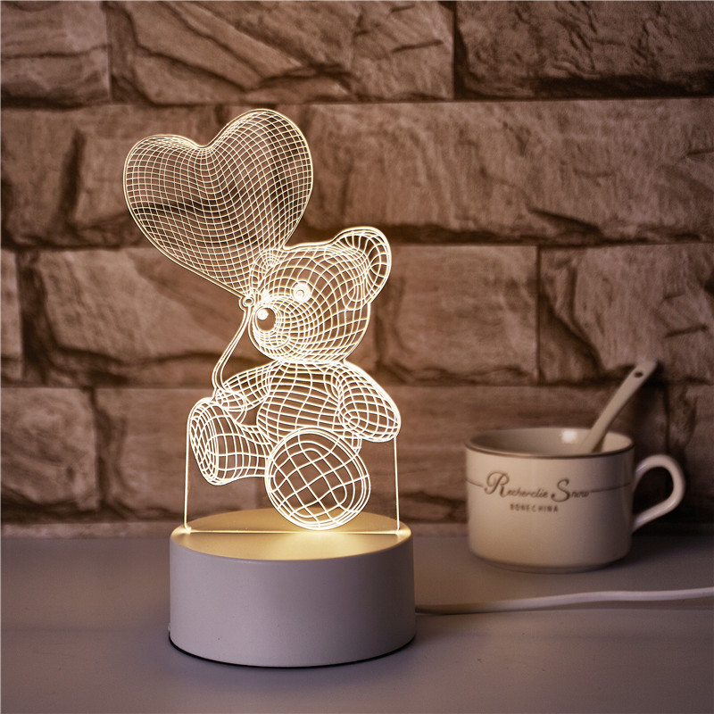 White Base+ Bear &Balloon Style