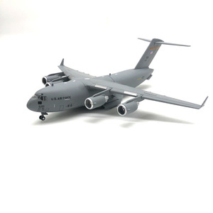 1:200スケールアメリカC-17輸送航空機樹脂ダイカスト亜鉛合金戦闘機モデル空軍飛行機玩具 - Product Image 2