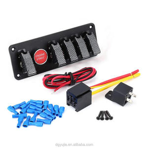 12V/20A interruttore di accensione a levetta pannello motore LED pulsante di avvio per veicolo da corsa - Product Image 2