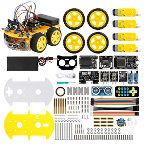 Robot linking 4WD Smart Robot Car Kit ESP32 Starter Kit STEM Intelligent Programming Robot Car für Arduino