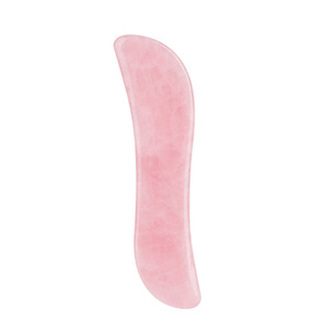 Gül kuvars Gua Sha yeşim güzellik guface masaj aleti yüz göz boyun kazıma kristal yeşim - Product Image 3