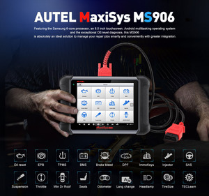 AUTEL MaxiSys MS906 Car <strong>Auto</strong> Diagnostic Tool OBD2 <strong>Scanner</strong> Automotive <strong>for</strong> <strong>Key</strong> Coding OBD 2 ECU Tester <strong>Key</strong> <strong>Programmer</strong> TPMS Service - Product Image 2