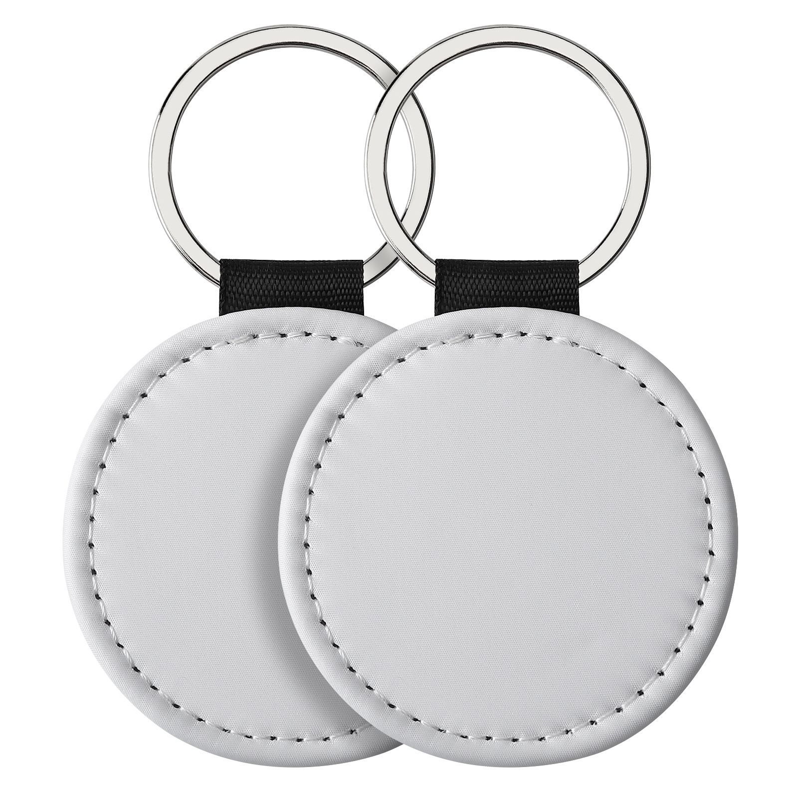 Double white: Circular, 5 cm in diameter