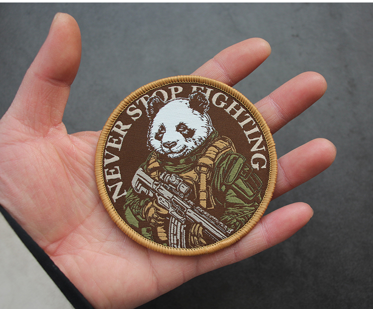 Couleur du panda des champs