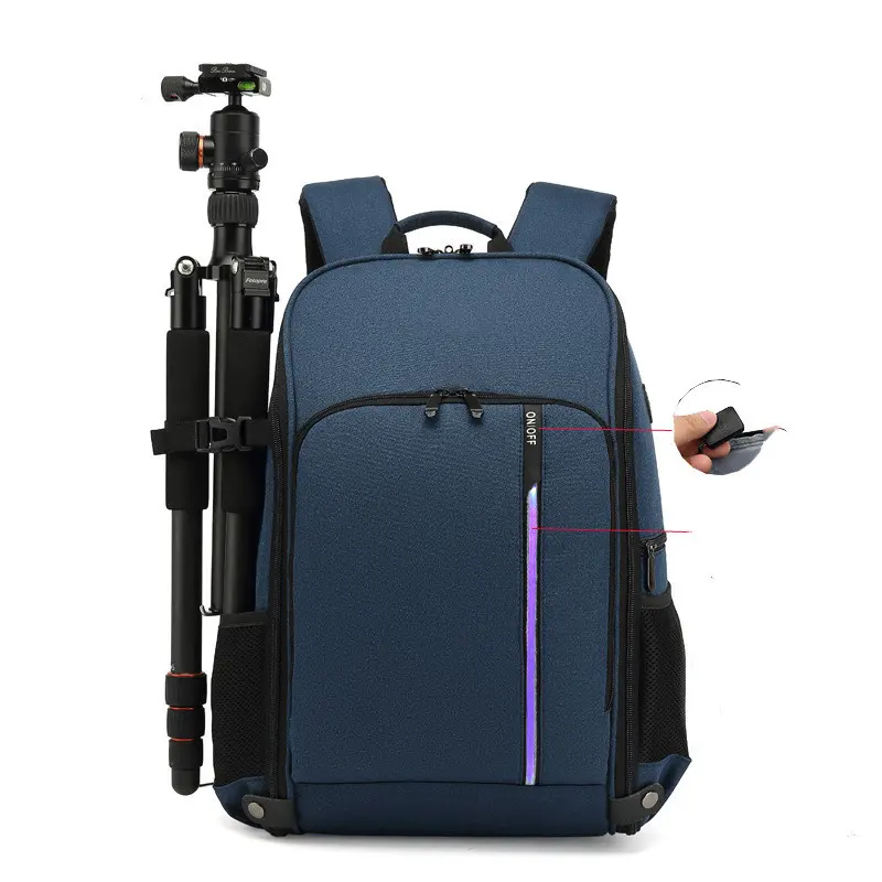 Bolsa de nailon para cámara digital personalizada, mochila de protección para drones, mochila para equipaje de viaje, mochila para cámara SLR y vídeo para fotografía