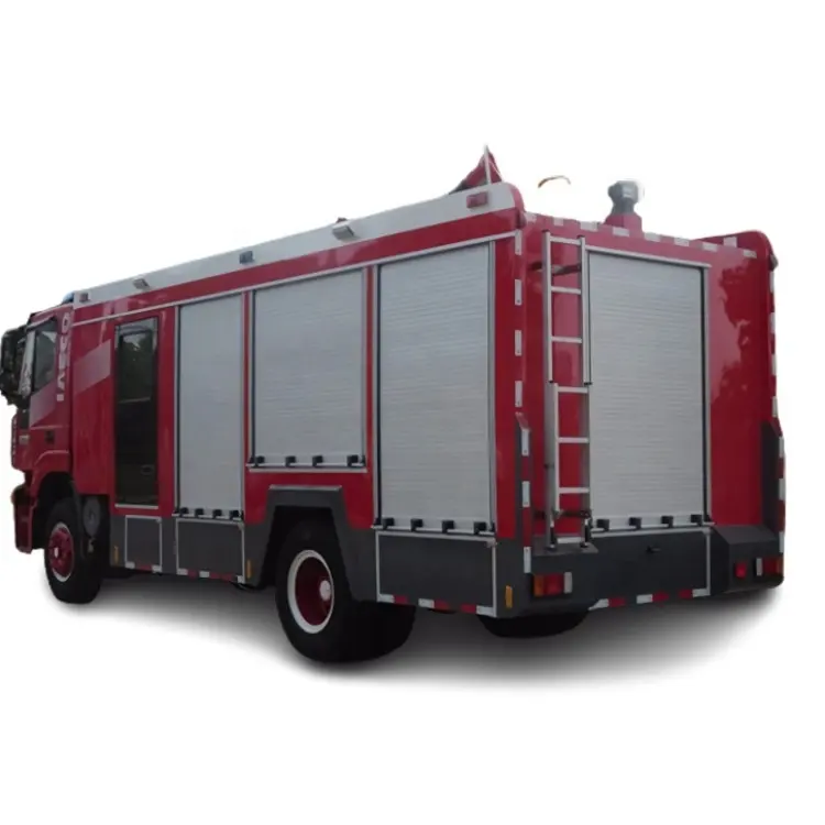 FOTON-Camion à moteur d'agent de pompiers, 6000 litres de sauvetage en eau, pompier utilisé 500L réservoirs en mousse véhicules installés