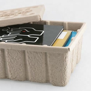 ペーパーホームオーガナイザー高品質リサイクル紙パルプ収納ボックス生分解性収納ボックス - Product Image 1