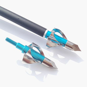 100 tane Broadhead ok uçları 360 yuvarlak hızlı çekim noktası ucu okçuluk avcılık noktaları - Product Image 4