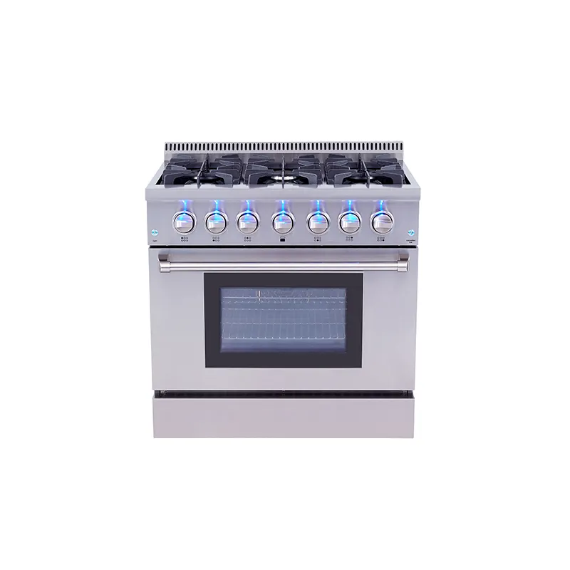 Hyxion professionnel 110v cuisinière électrique 30 pouces four à convection