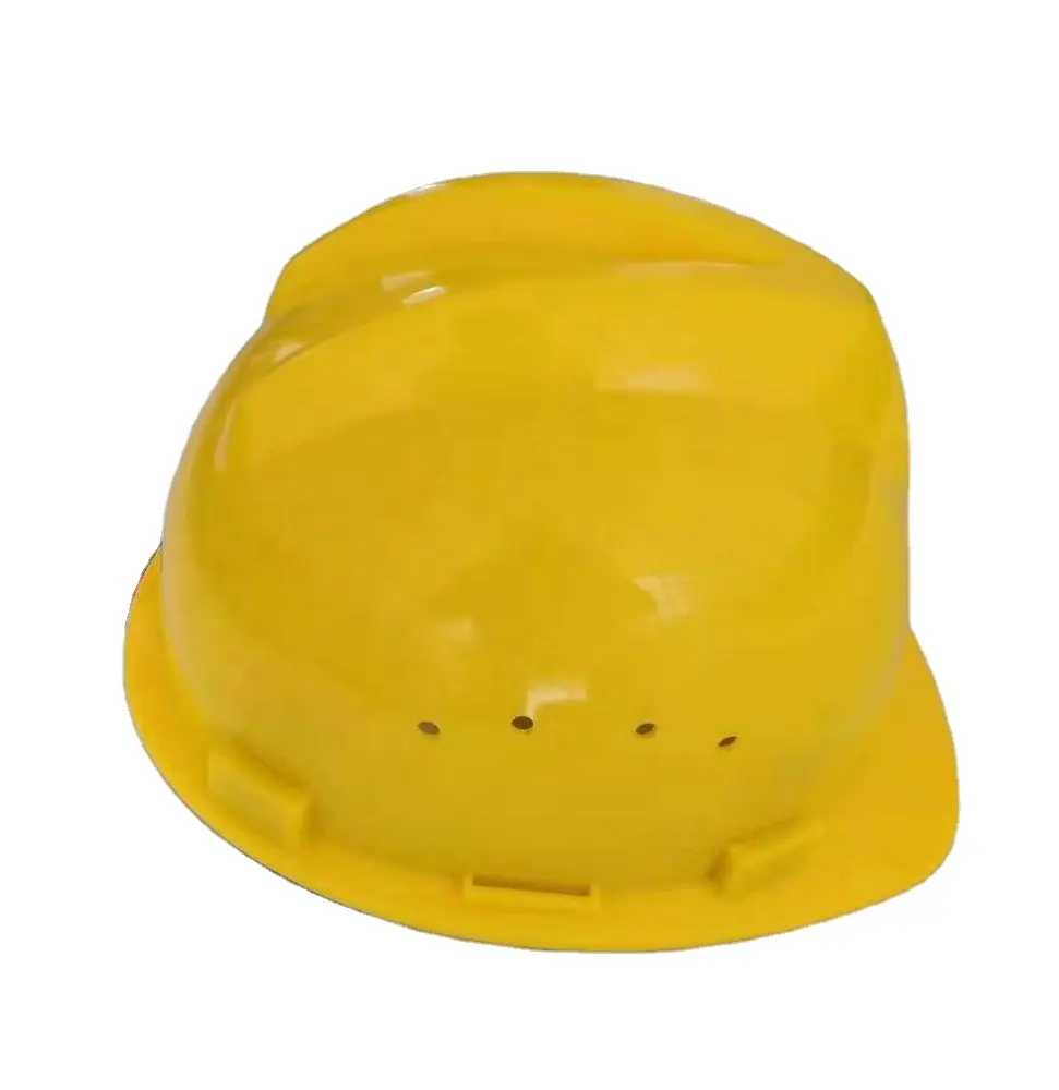 Groothandel Bouwwerk Abs Pe Rescue Veiligheid Wit Oranje Oem Logo Power Protection Helm