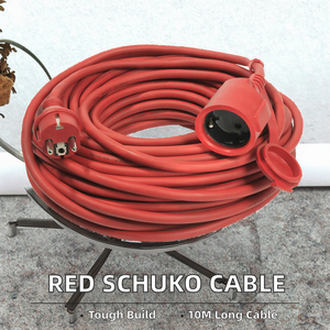 Đồng công nghiệ<span class=keywords><strong>p</strong></span> Schuko Cee 7/7 Nam để Cee 7/3 nữ 10M IP44 cá<span class=keywords><strong>p</strong></span> mở <span class=keywords><strong>r</strong></span>ộng đ<span class=keywords><strong>i</strong></span>ện cho thiết <span class=keywords><strong>b</strong></span>ị & sự kiện thương mạ<span class=keywords><strong>i</strong></span> - Product Image 3