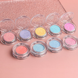 Bán buôn biểu tượng Tùy chỉnh cao sắc tố trang điểm mắt thay đổi màu bột lâu dài kim loại duy nhất Tắc Kè Hoa ép Eyeshadow - Product Image 3