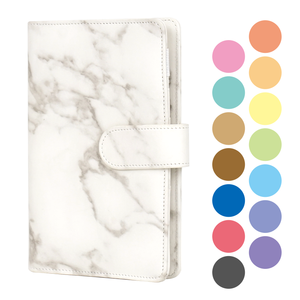 Cuaderno de diario de encuadernación A4 A5 B5 con papel de rejilla forrado liso con puntos de personalización profesional - Product Image 5