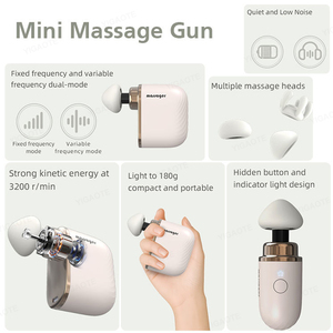 Tragbare Kompakte Faszien-Massagepistole Tiefengewebe-<span class=keywords><strong>Mini</strong></span>-Massagegerät für Ganzkörper-Entspannung und Fitness-Regeneration - Product Image 3