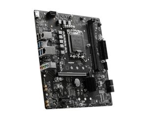 İki DDR5 DIMM yuvasına sahip olan MSI PRO B760M-B LGA 1700 soketi, çift kanallı bellek teknolojisini destekler.