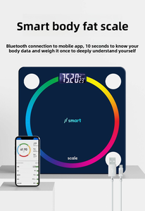 Thông Minh Cơ Thể Chất Béo Quy Mô Quy Mô Phòng Tắm Bioelectrical Trở Kháng Phân Tích 13 Cơ Thể Số Đo Điện Tử Thông Minh Quy Mô - Product Image 2