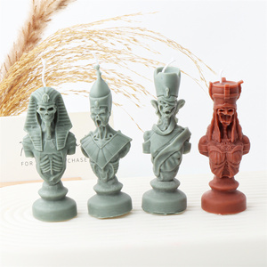 11 stil satranç kalıp silikon STL modelleri satranç oyunu mısır erkek Kingdom Set reçine DIY aromaterapi el yapımı zanaat alçı kalıpları - Product Image 2