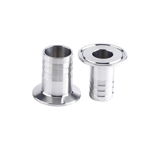 Cnjs thép không gỉ 304 316 nhanh chóng kết nối lắp ống thủy lực khớp nối phù hợp vệ sinh Tri kẹp ống barb ferrule Bộ chuyển đổi - Product Image 5