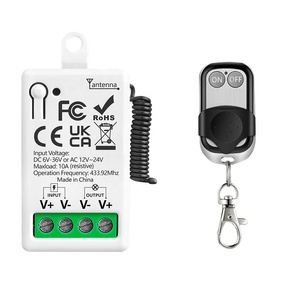 Diese 433mhz DC 6V 12V 24V 36V AC 12V 24V 10A relè a contatto bagnato fisso codice di apprendimento Wireless telecomando ricevitore interruttore - Product Image 1