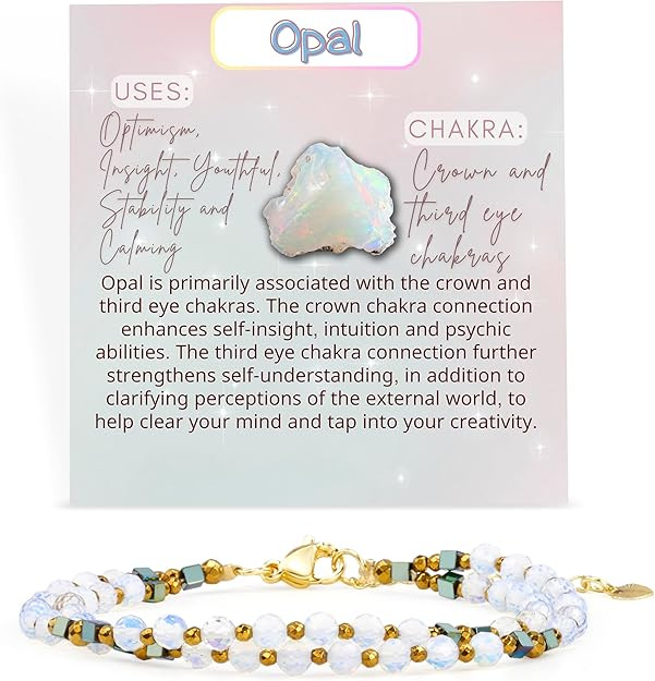 Creamy blue opal-optimism