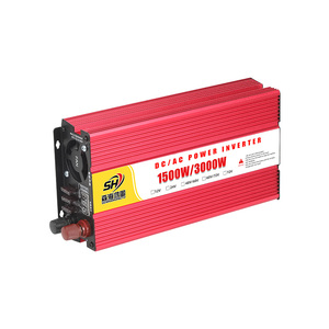 Directo de fábrica 3000W Inversor de salida única 12v24v DC a 110v220v AC Pantalla LCD Personalizable 48V Entrada 50/60Hz Frecuencia de salida - Product Image 1