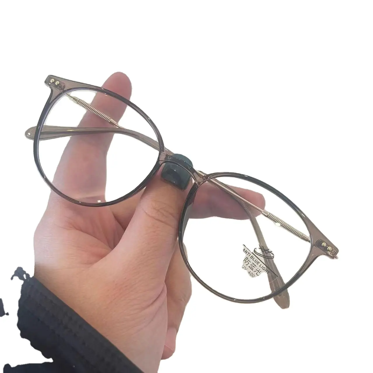 유리 프레임 TR90 여성 초경량 근시 광학 안티 블루 라이트 안경