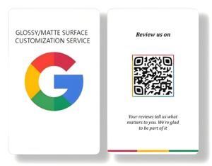 NFC Google PVC akıllı kart NTAG213 etiketi restoran için işıklı şef menü ucuz indirim erişim kontrolü yanıp sönen gıda menü - Product Image 2