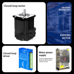 Kaihong Hybrid 3/<strong>4</strong> Axis <strong>1</strong>.3nm Nema 23 Servo 57*57*56mm Closed Loop Stepper Motor with 1000 PPR <strong>Encoder</strong> Hbs57 Driver 57*57*56mm - Product Image 5