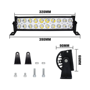 Mükemmel kalite renkli 72w led ışık çubuğu çalışma ışığı kamyon için led ışık çubuğu offroad - Product Image 1