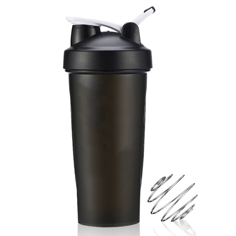 black with white handle