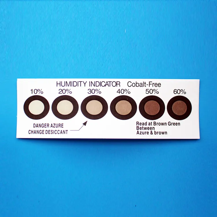 بطاقة مؤشر الرطوبة الرقمية عالية الجودة لامتصاص الرطوبة