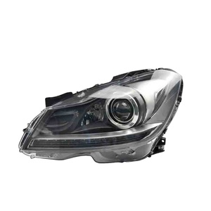 <strong>LED</strong> DRL Modified Headlights Suitable for Mercedes C-Class W204 S204 C204 Old Model Upgrade to New Model Halogen Upgrade to <strong>LED</strong> - Product Image 1
