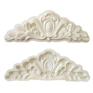 Fast Delivery Pediment Plastic Mold <strong>Type</strong> <strong>Pillar</strong> Mountain Flower Molds Decorative Window Wall Flower Mould - Product Image 2