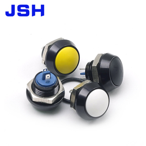 <strong>Switch</strong> Panel Mount 16mm Push Button <strong>Switch</strong> with 2 Pin and Metal Screw - Product Image 2