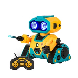 Intelligenter multifunktion aler RC-Roboter Toy Touch-Sensing 2.4G Fernbedienung programmierung Interaktiver Roboter mit Lichtsc haltung
