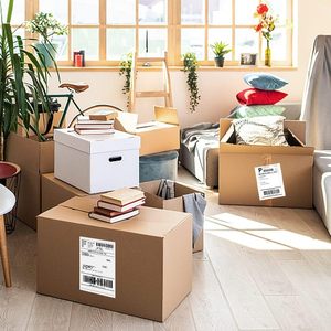 Recyclable <strong>4</strong>&quot; <strong>X</strong> <strong>6</strong>&quot; Self Adhesive <strong>Printer</strong> Direct Thermal Shipping Sticker for USPS FBA UPS - Product Image 6