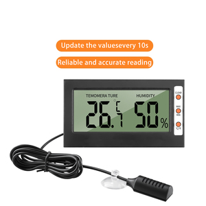 Digital Electronic Hygrometer Thermometer, Household Humidity <strong>Temperature</strong> Meter with Max Min <strong>Temperature</strong> Record <strong>Function</strong> - Product Image 5
