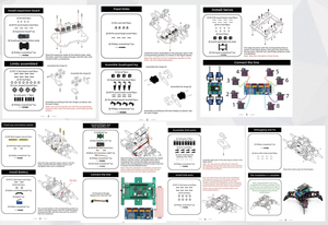 Neues Spider Four-Legged Robotics Starter Kit WiFi-Steuerung DIY STEM Robot Kit Schulbildung Smart Robot Car Kit - Product Image 6