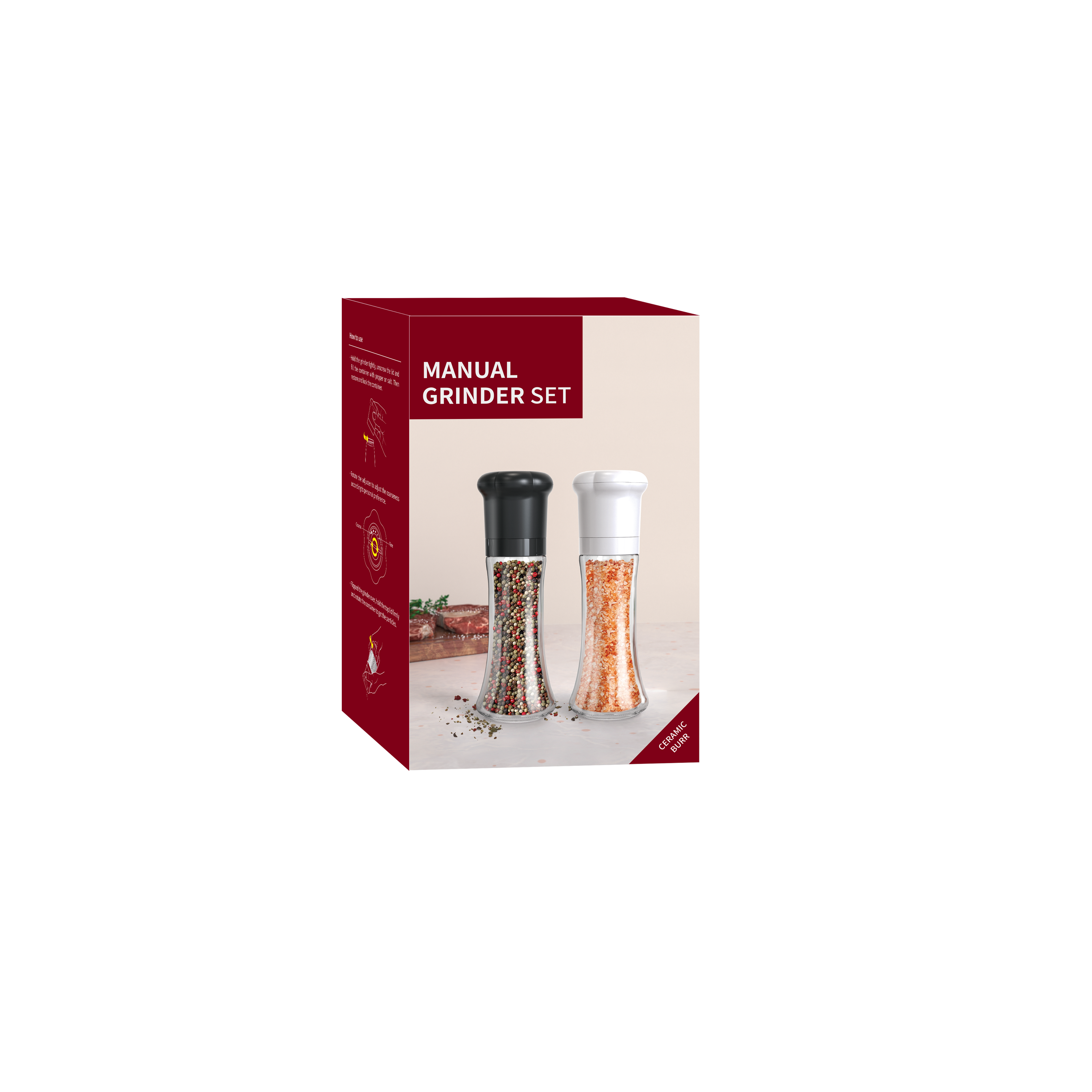 DGS-KYMQ-AH-C(20/ctn)-noir et blanc