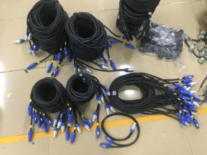 Powercon Split Cable <strong>3</strong>*<strong>2</strong>.5mm with One Grey Powercon <strong>Input</strong> and Split to 2way of Blue Powercon <strong>Output</strong> - Product Image 4