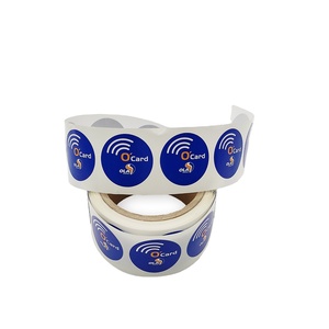 Logo personalizzato stampato ISO14443A etichetta NFC 13.56MHz NTAG 213 etichetta adesiva RFID - Product Image 1