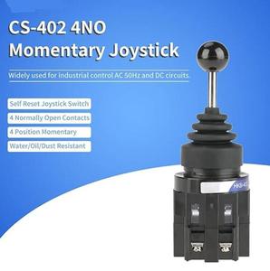 CS-402 4NO 4 pozisyon Joystick anahtarı dönüş anlık 4 yönlü Joystick anahtarı 30mm Monolever Joystick anahtarı - Product Image 4